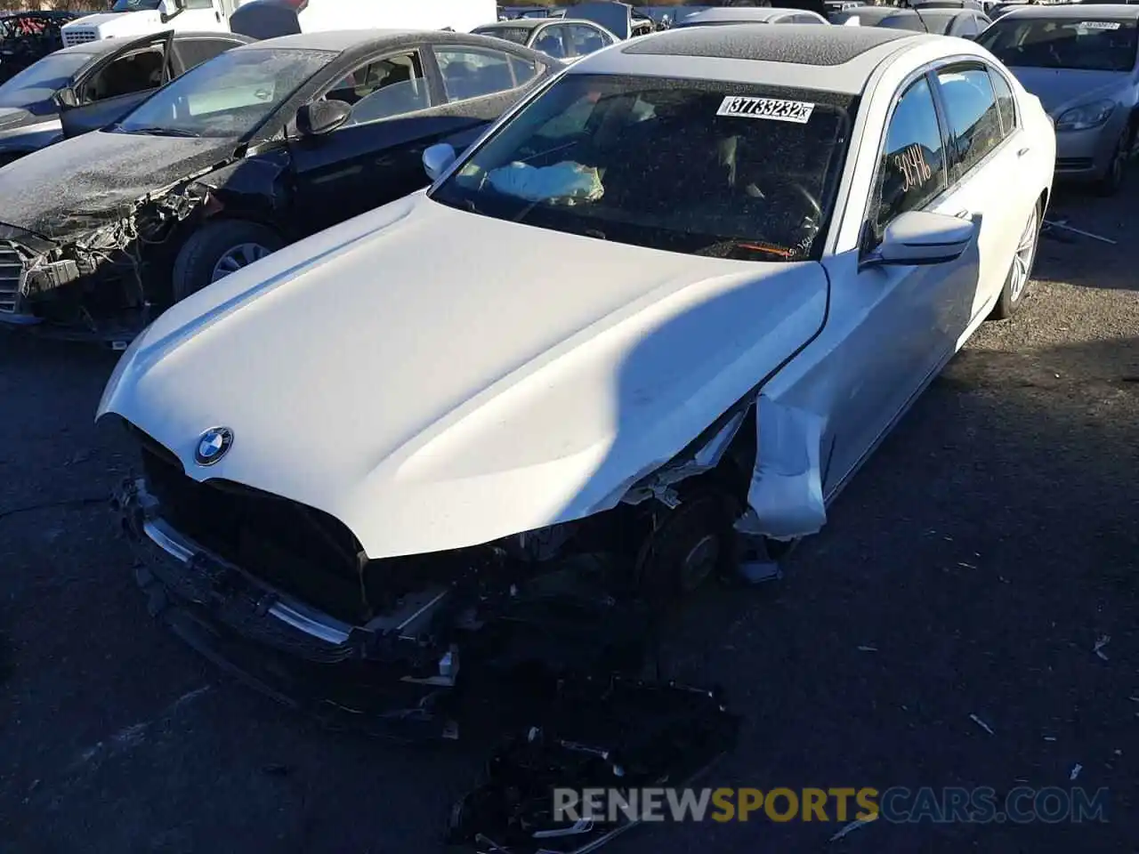 2 Photograph of a damaged car WBA7T2C04LGL17723 BMW 7 SERIES 2020