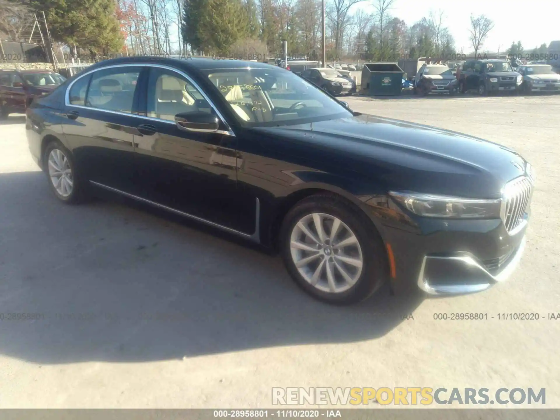 1 Photograph of a damaged car WBA7T2C07LGL17649 BMW 7 SERIES 2020