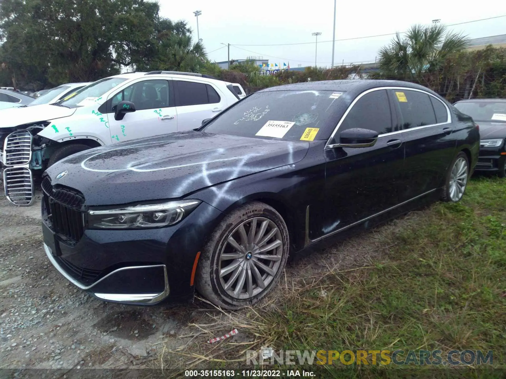 2 Photograph of a damaged car WBA7T2C08LCE43402 BMW 7 SERIES 2020