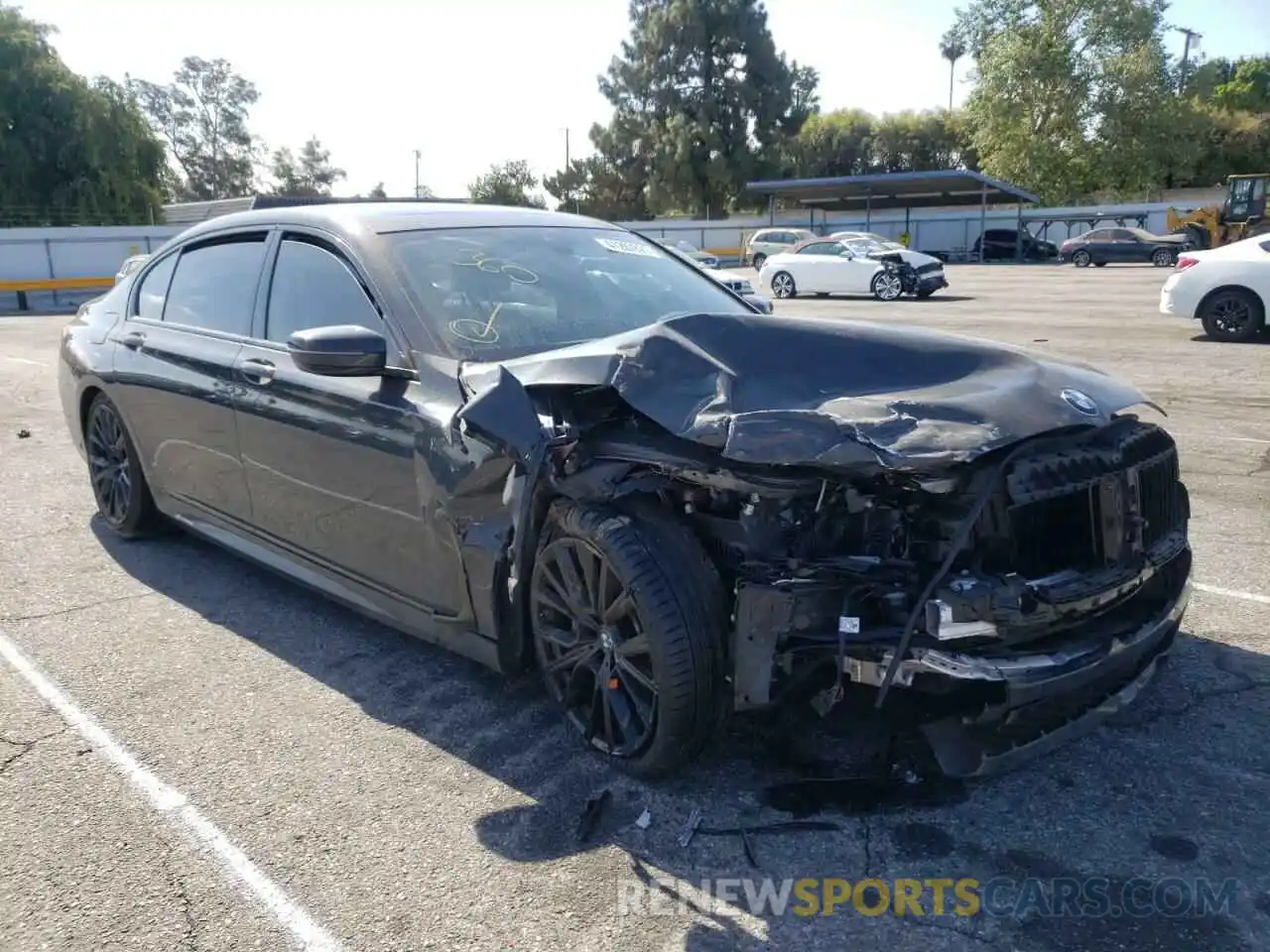 1 Photograph of a damaged car WBA7T2C09LCD26931 BMW 7 SERIES 2020