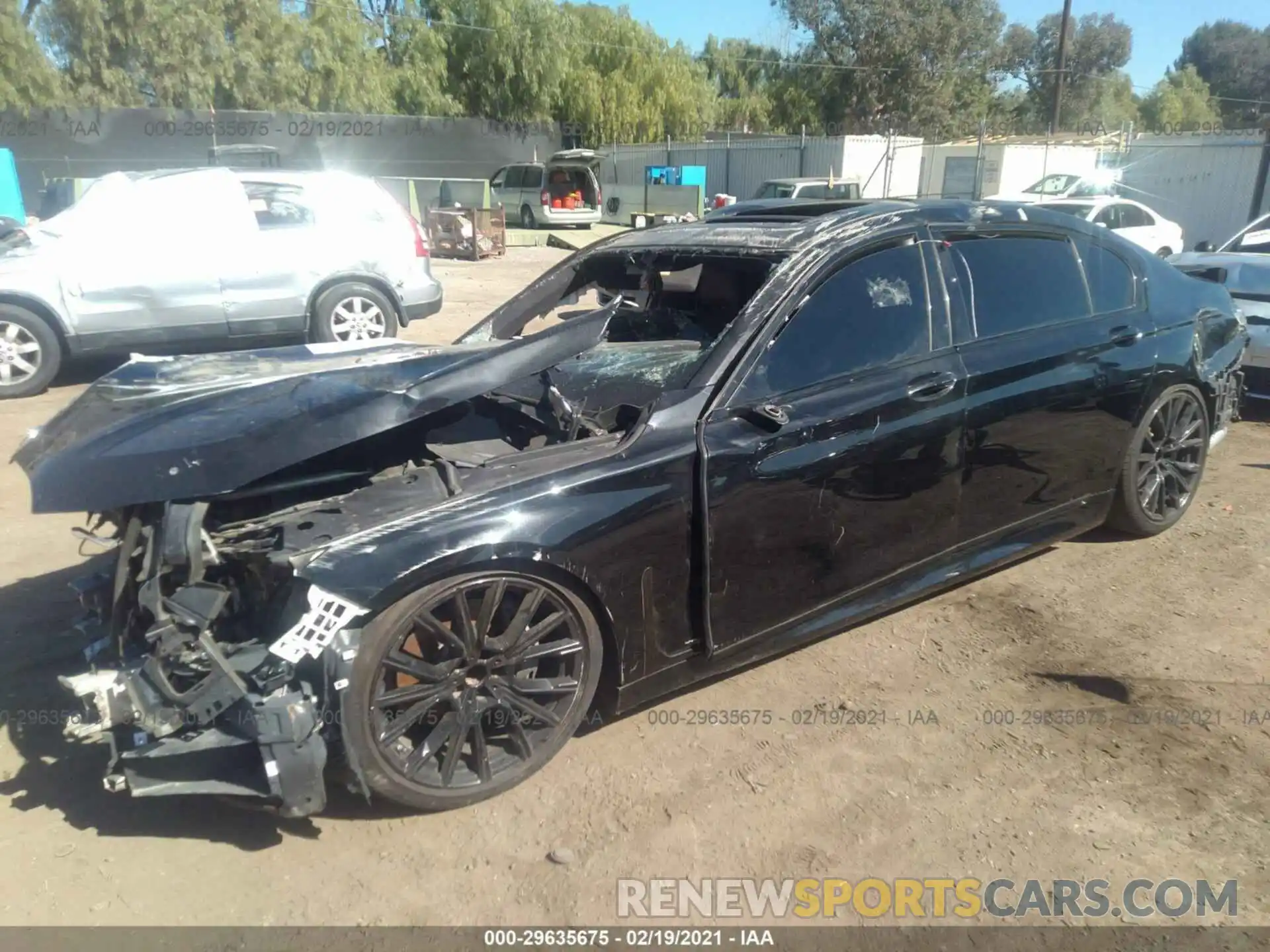 2 Photograph of a damaged car WBA7T2C0XLGF96906 BMW 7 SERIES 2020