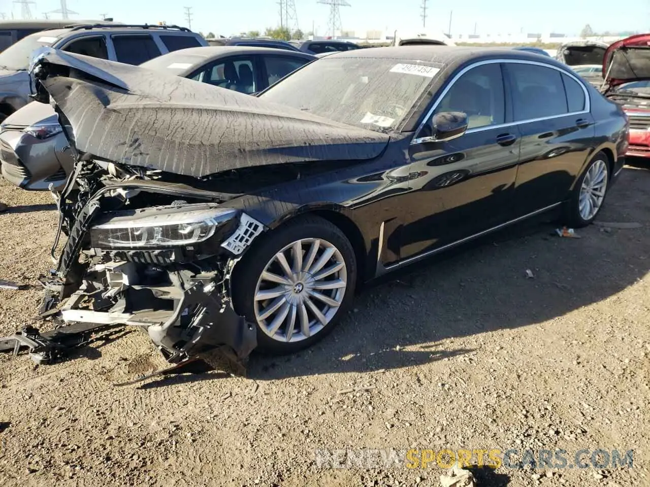 1 Photograph of a damaged car WBA7T4C02LCD07519 BMW 7 SERIES 2020