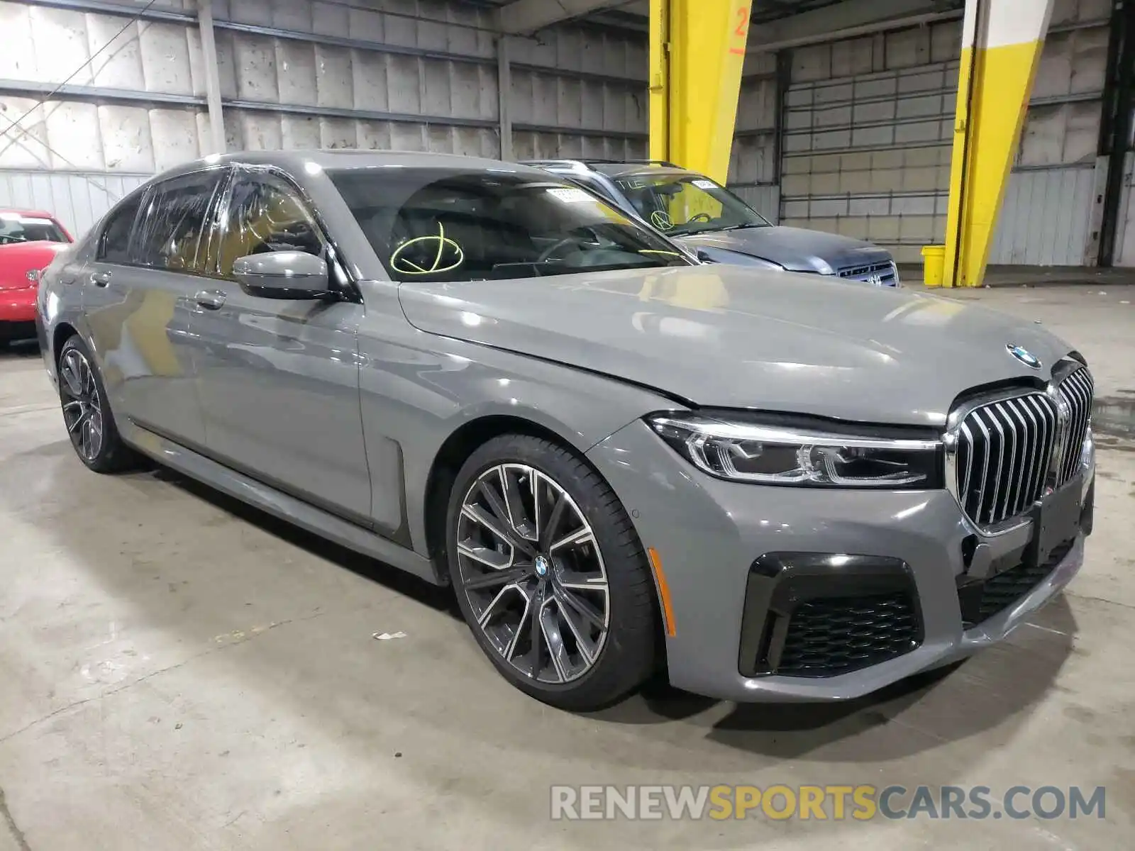 1 Photograph of a damaged car WBA7T4C09LGF97072 BMW 7 SERIES 2020