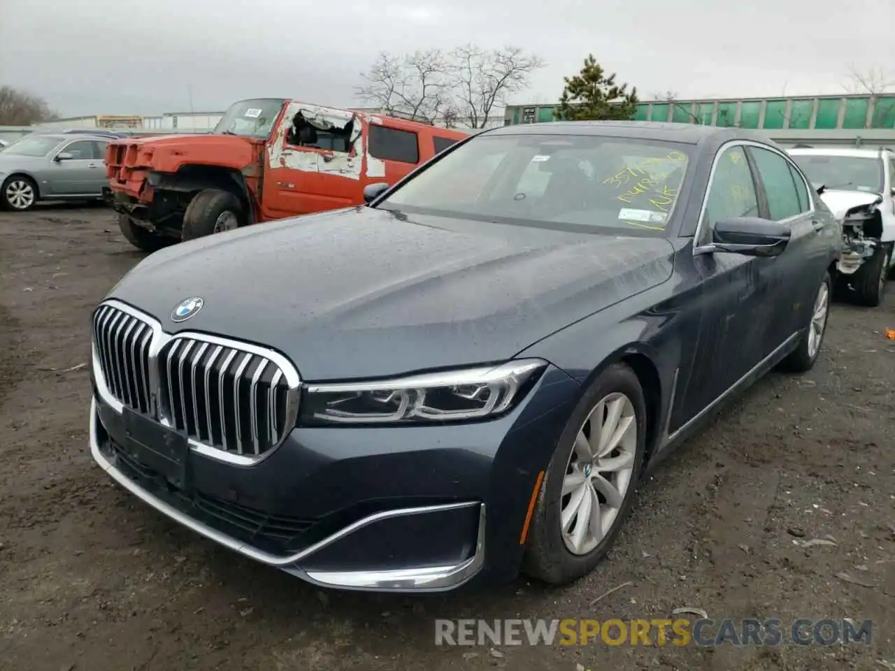 2 Photograph of a damaged car WBA7T4C0XLCD41868 BMW 7 SERIES 2020