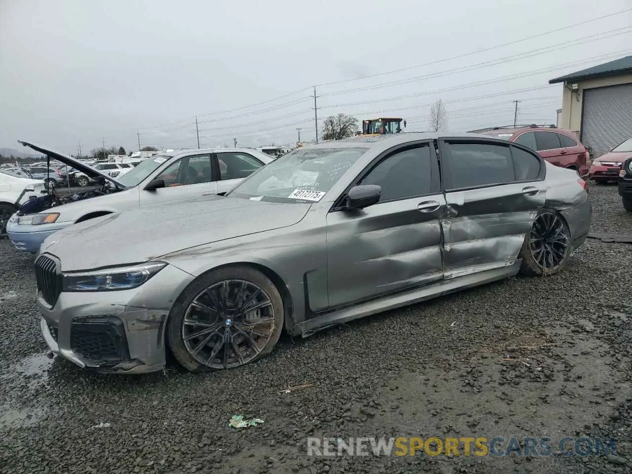 1 Photograph of a damaged car WBA7U2C00LGJ59975 BMW 7 SERIES 2020