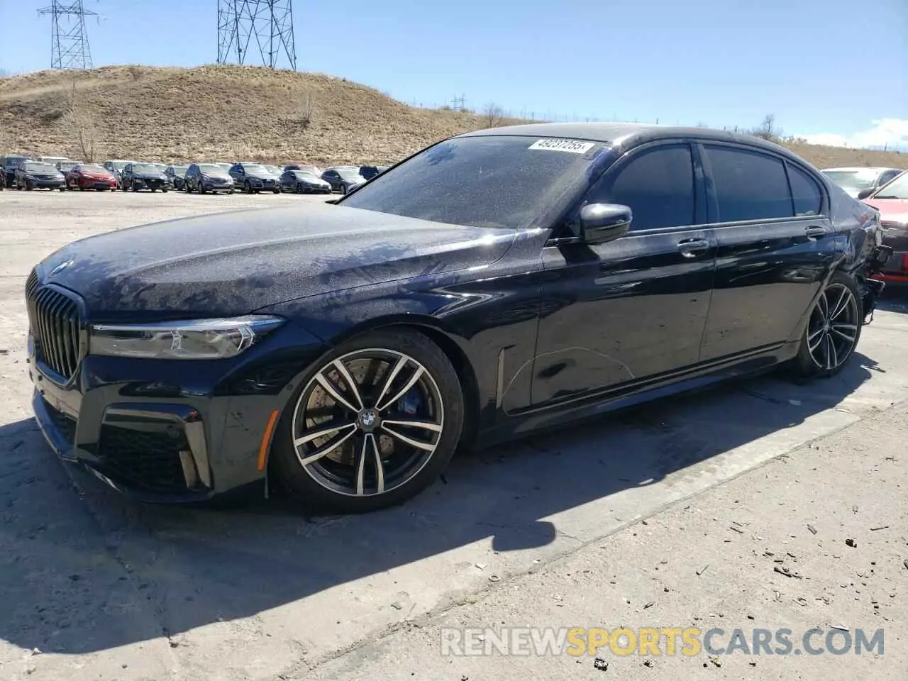 1 Photograph of a damaged car WBA7U2C01LGM26654 BMW 7 SERIES 2020
