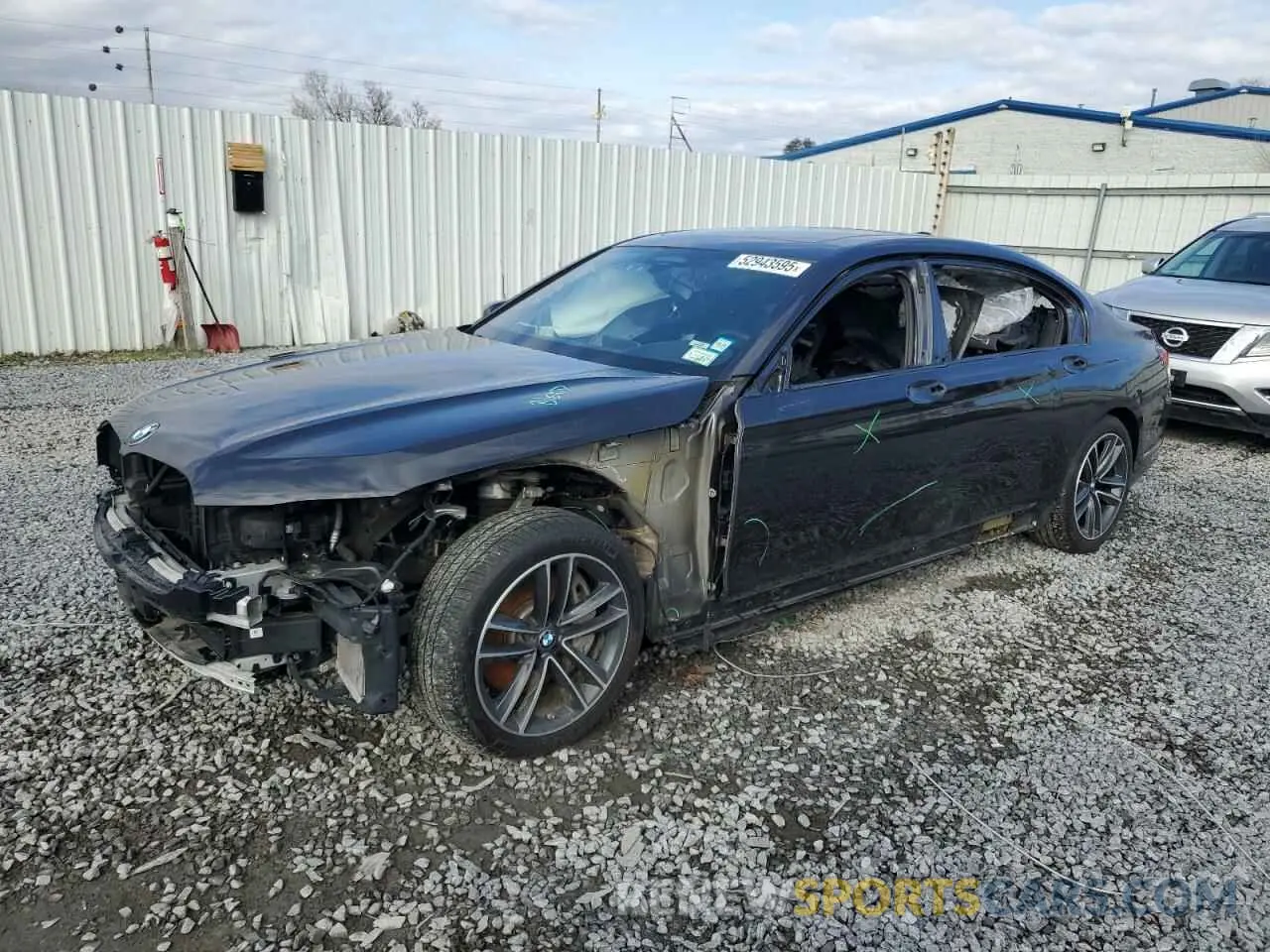 1 Photograph of a damaged car WBA7U2C01LGM27402 BMW 7 SERIES 2020