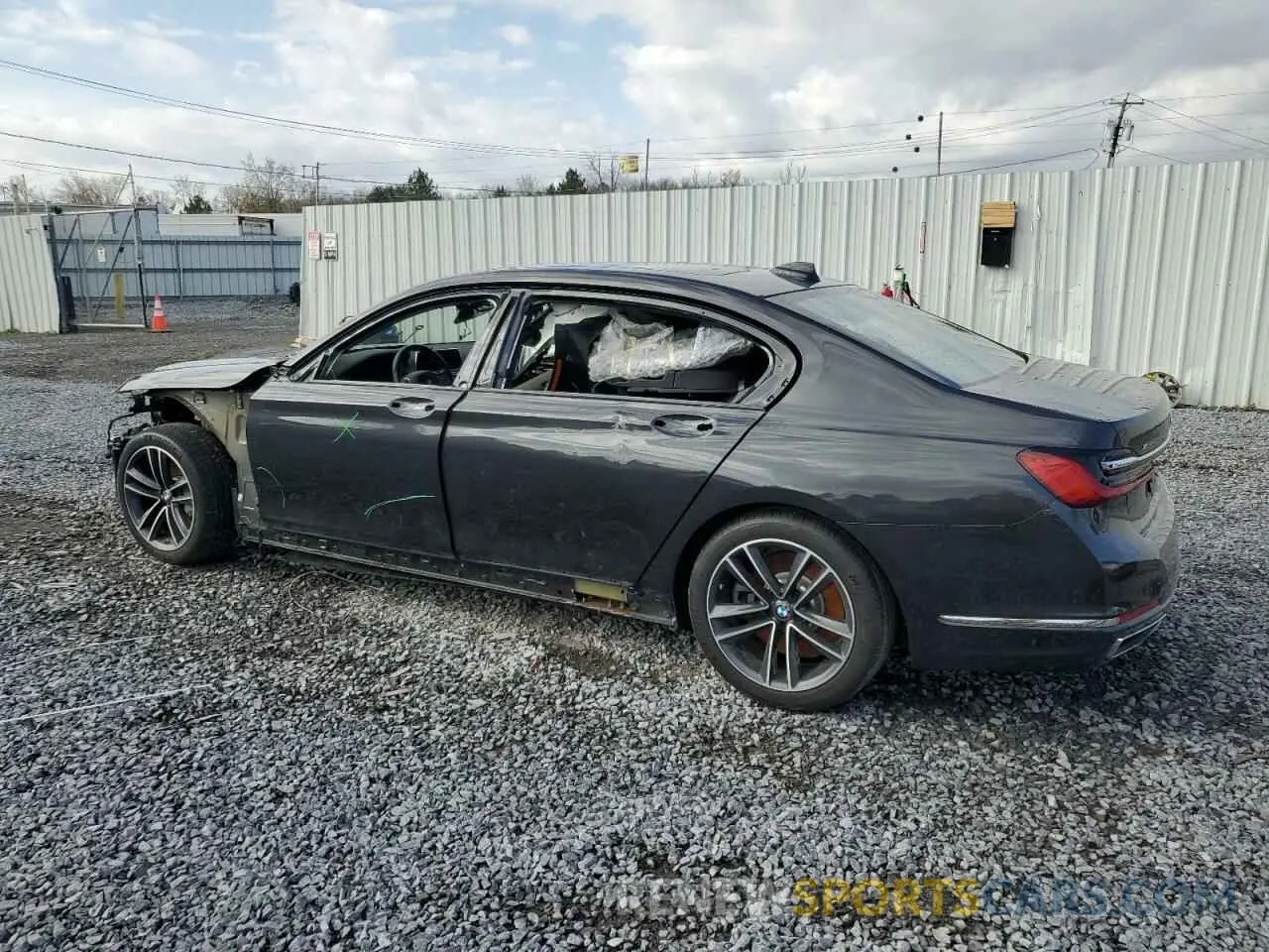 2 Photograph of a damaged car WBA7U2C01LGM27402 BMW 7 SERIES 2020