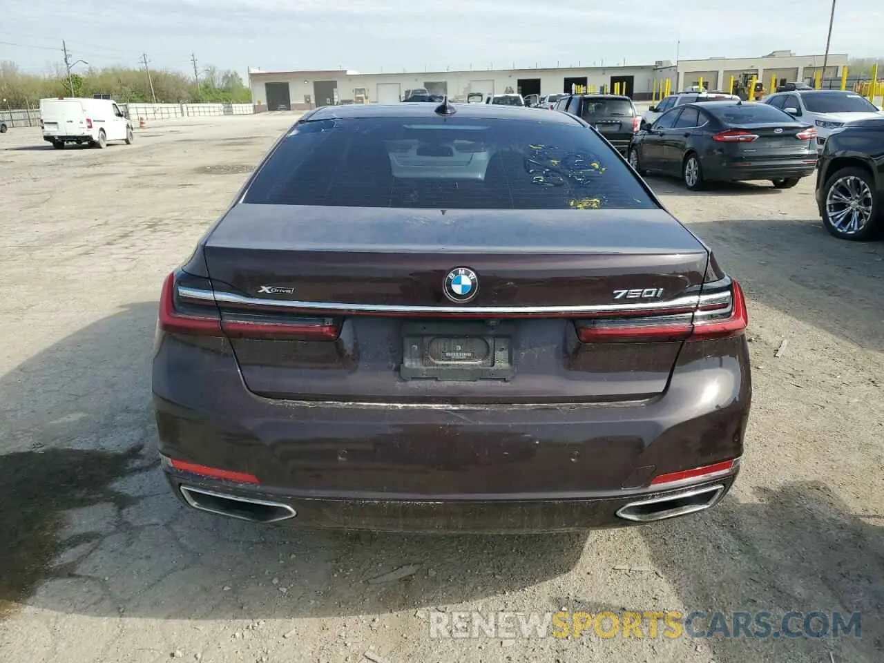 6 Photograph of a damaged car WBA7U2C02LGM27019 BMW 7 SERIES 2020