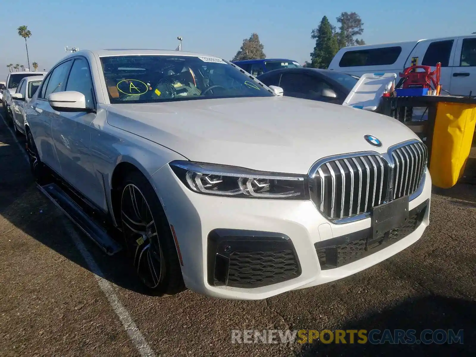 1 Photograph of a damaged car WBA7U2C0XLGM26734 BMW 7 SERIES 2020