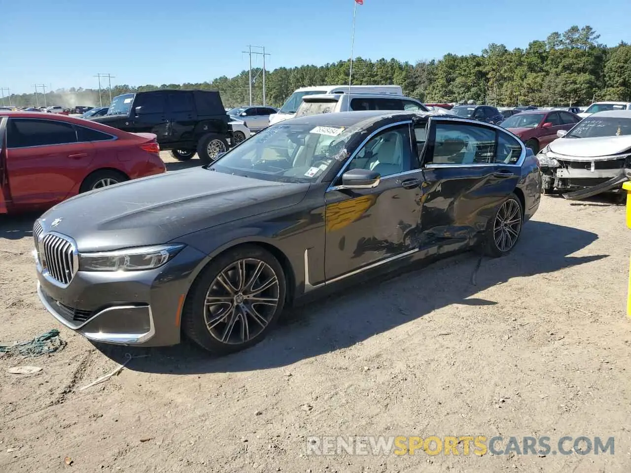 1 Photograph of a damaged car WBA7T2C05MCF83442 BMW 7 SERIES 2021