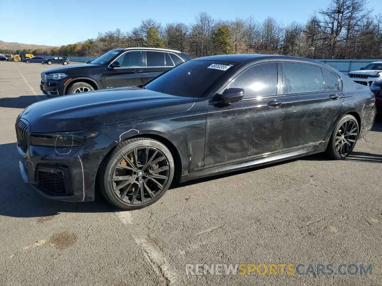 1 Photograph of a damaged car WBA7U2C03MCE67380 BMW 7 SERIES 2021