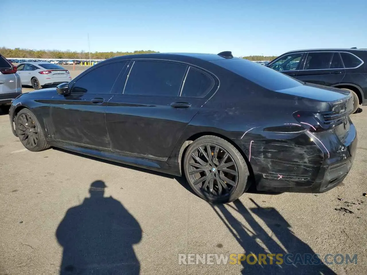 2 Photograph of a damaged car WBA7U2C03MCE67380 BMW 7 SERIES 2021