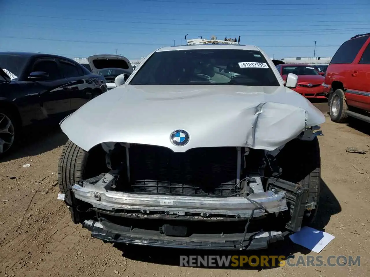 5 Photograph of a damaged car WBA7U2C04MCF07742 BMW 7 SERIES 2021