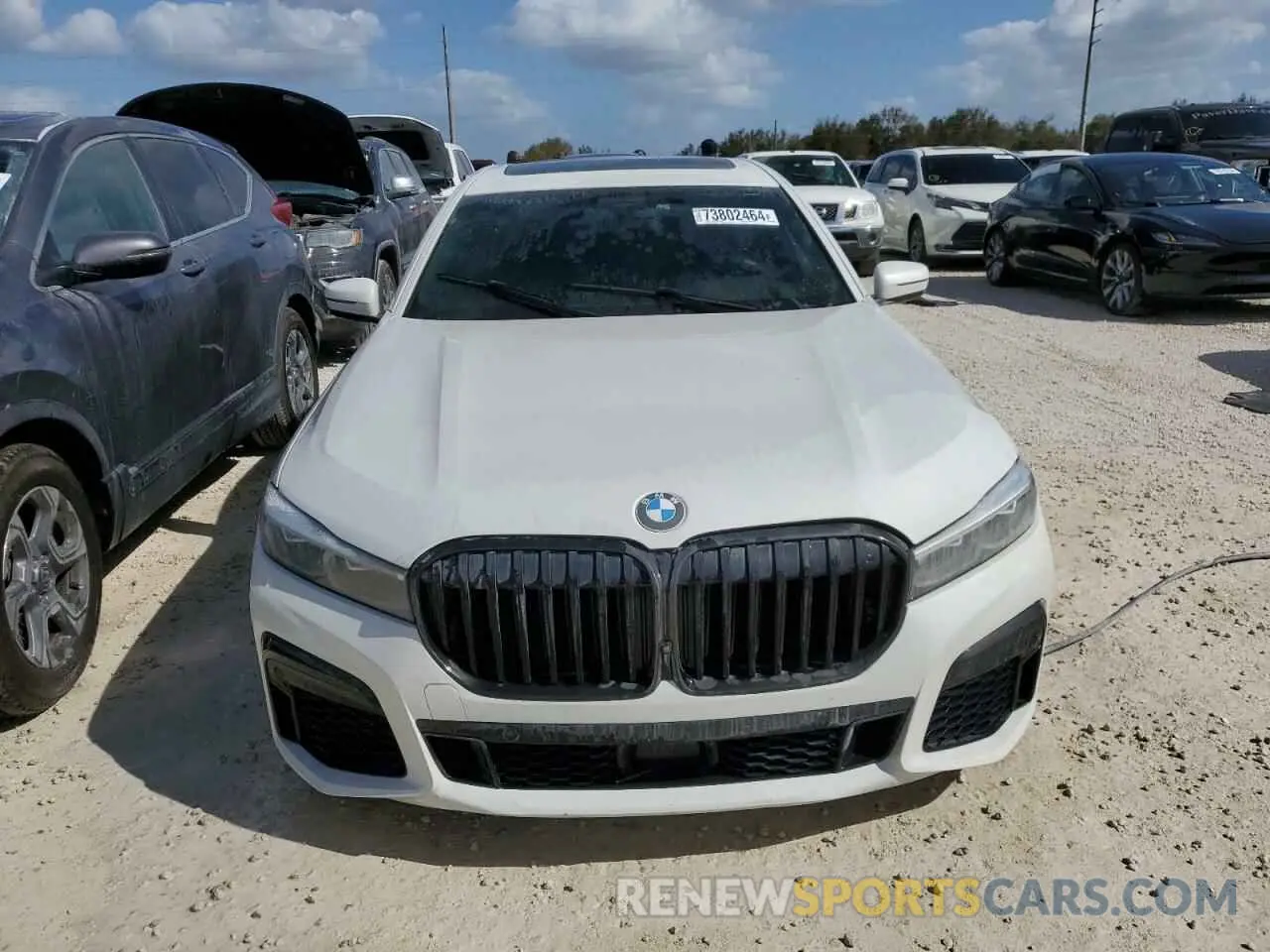 5 Photograph of a damaged car WBA7U2C04MCF45228 BMW 7 SERIES 2021