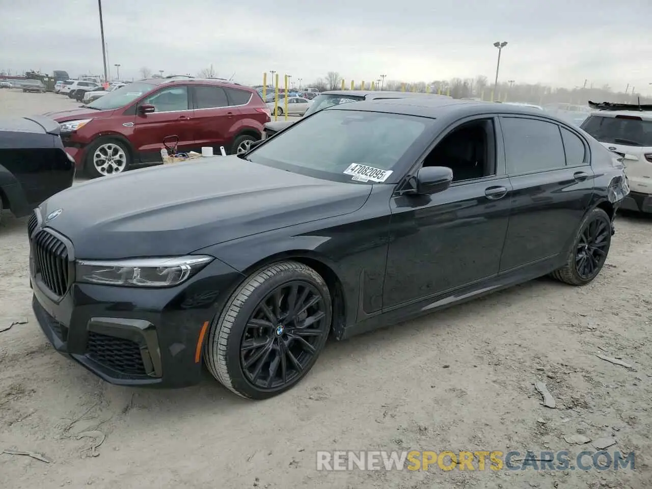 1 Photograph of a damaged car WBA7U2C05MCF78609 BMW 7 SERIES 2021
