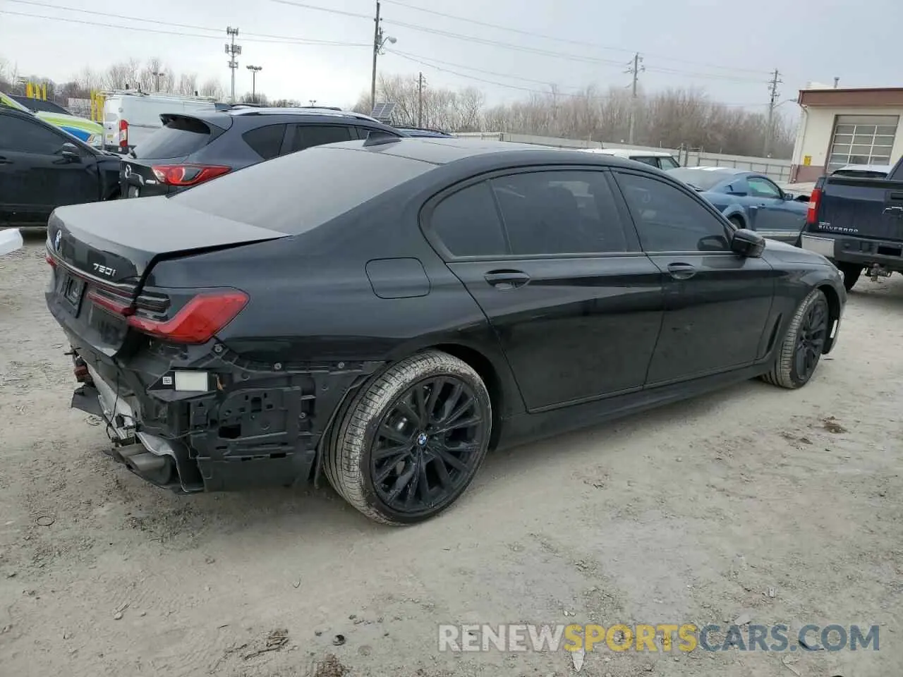 3 Photograph of a damaged car WBA7U2C05MCF78609 BMW 7 SERIES 2021