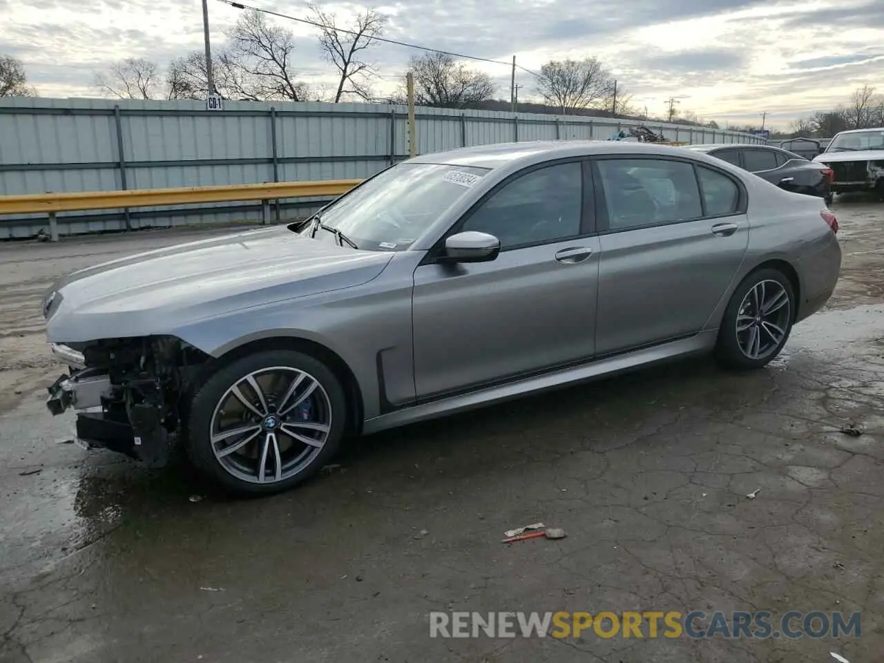 1 Photograph of a damaged car WBA7U2C08MCG23204 BMW 7 SERIES 2021