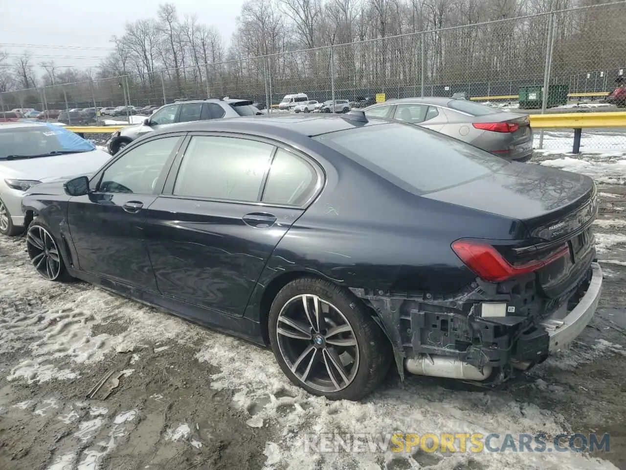 2 Photograph of a damaged car WBA7U2C09MCE50311 BMW 7 SERIES 2021