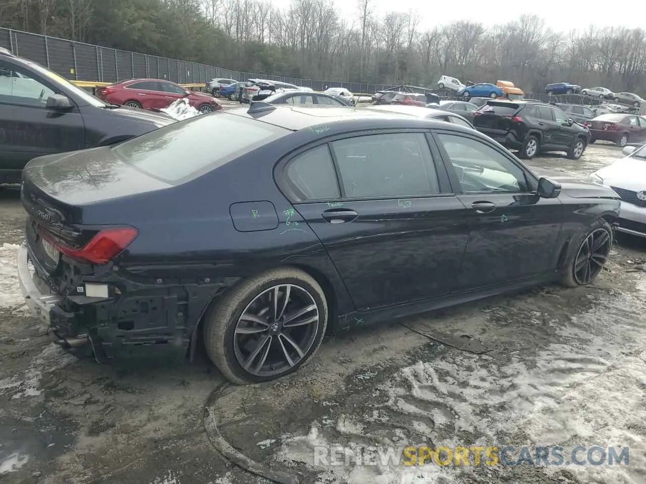 3 Photograph of a damaged car WBA7U2C09MCE50311 BMW 7 SERIES 2021