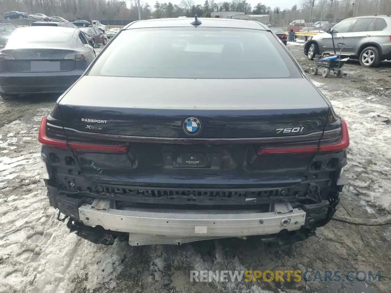 6 Photograph of a damaged car WBA7U2C09MCE50311 BMW 7 SERIES 2021