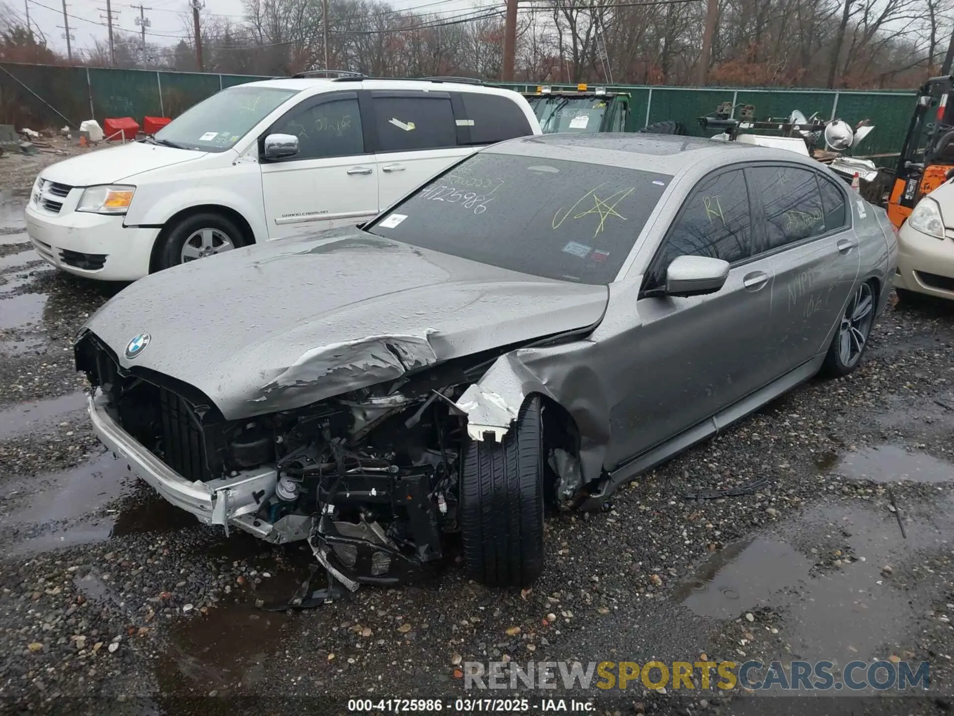 2 Photograph of a damaged car WBA7U2C09MCF54281 BMW 7 SERIES 2021