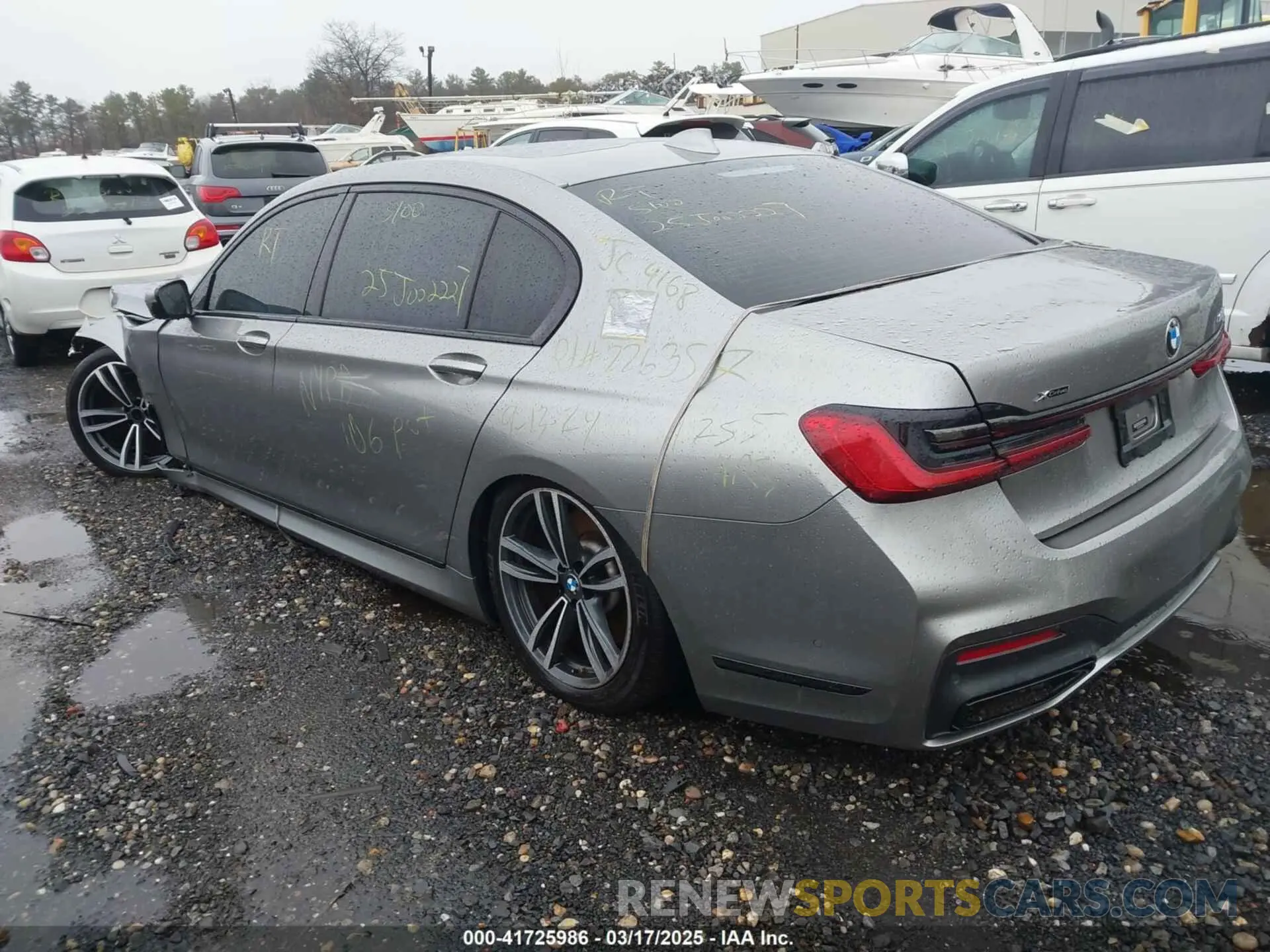 3 Photograph of a damaged car WBA7U2C09MCF54281 BMW 7 SERIES 2021