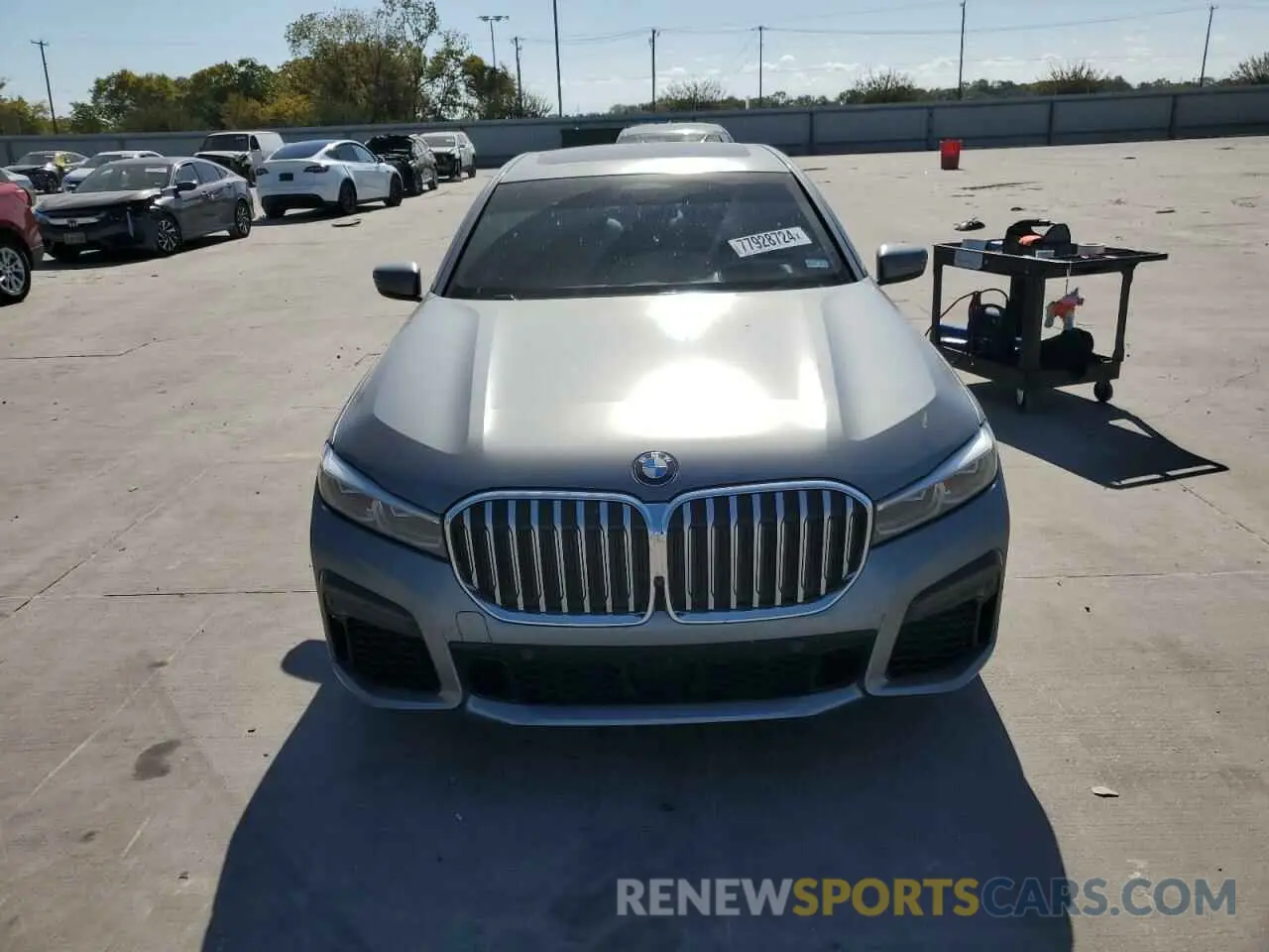 5 Photograph of a damaged car WBA7U2C0XMCF41152 BMW 7 SERIES 2021