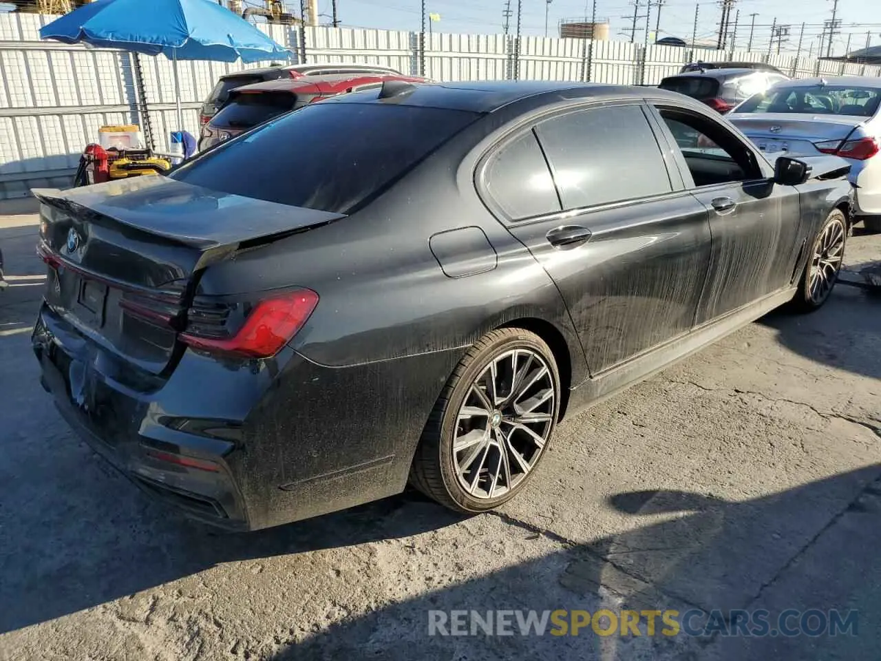 3 Photograph of a damaged car WBA7T2C00NCJ56930 BMW 7 SERIES 2022