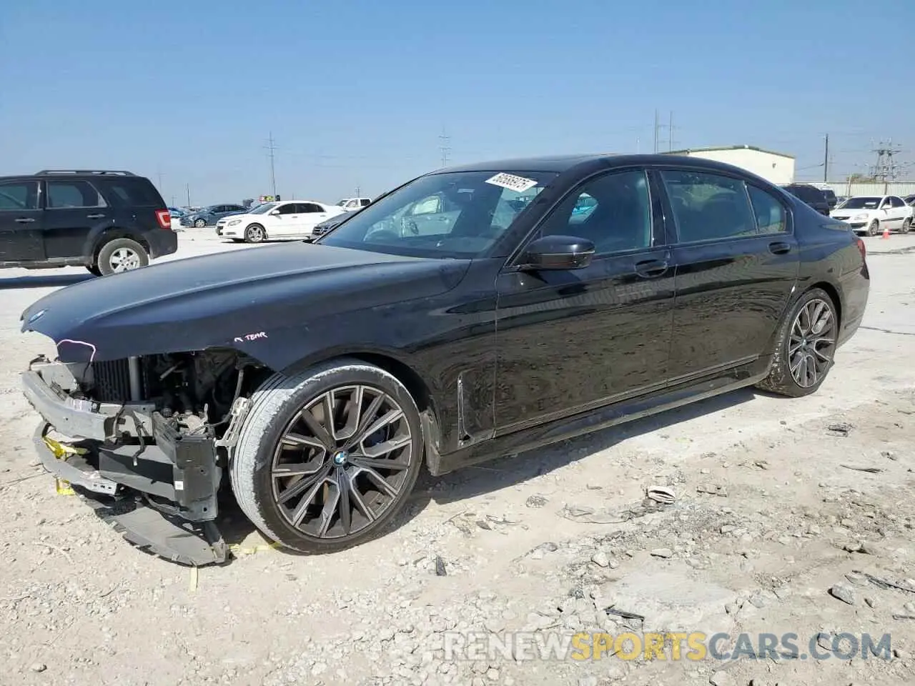 1 Photograph of a damaged car WBA7T2C01NCK41405 BMW 7 SERIES 2022