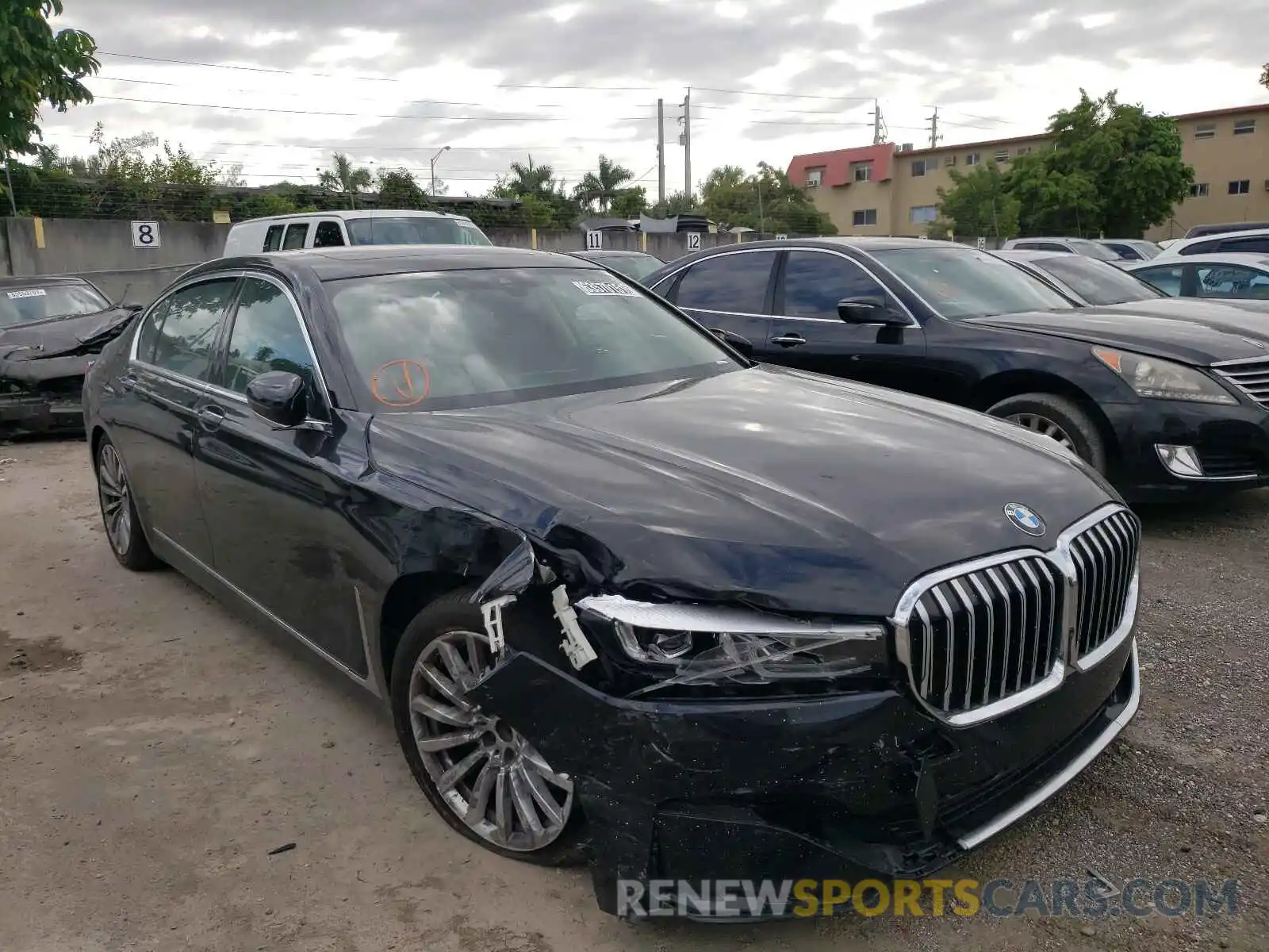 1 Photograph of a damaged car WBA7T2C04NCH20565 BMW 7 SERIES 2022