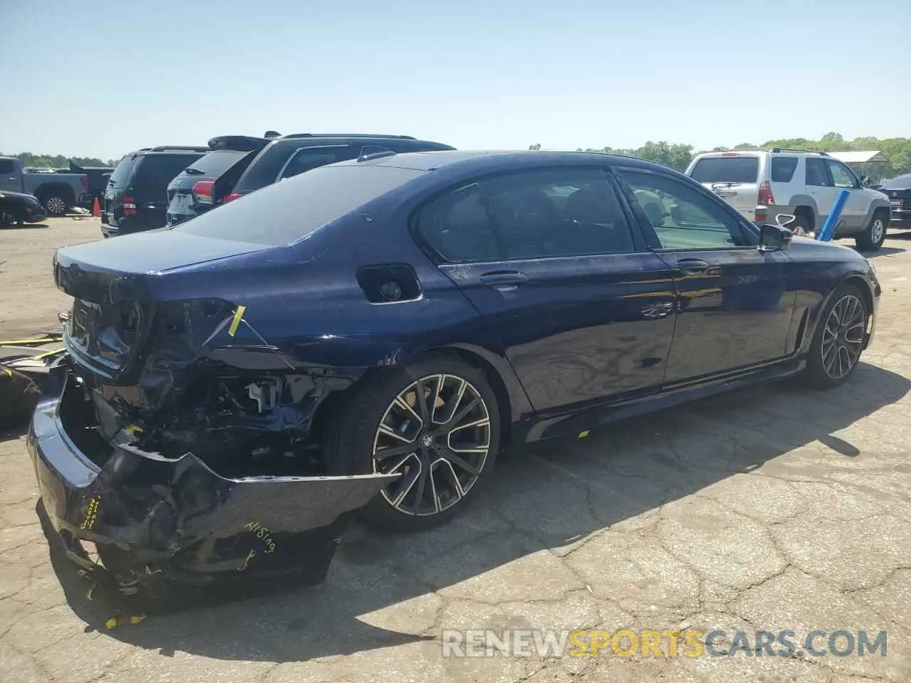 3 Photograph of a damaged car WBA7T2C05NCJ00773 BMW 7 SERIES 2022