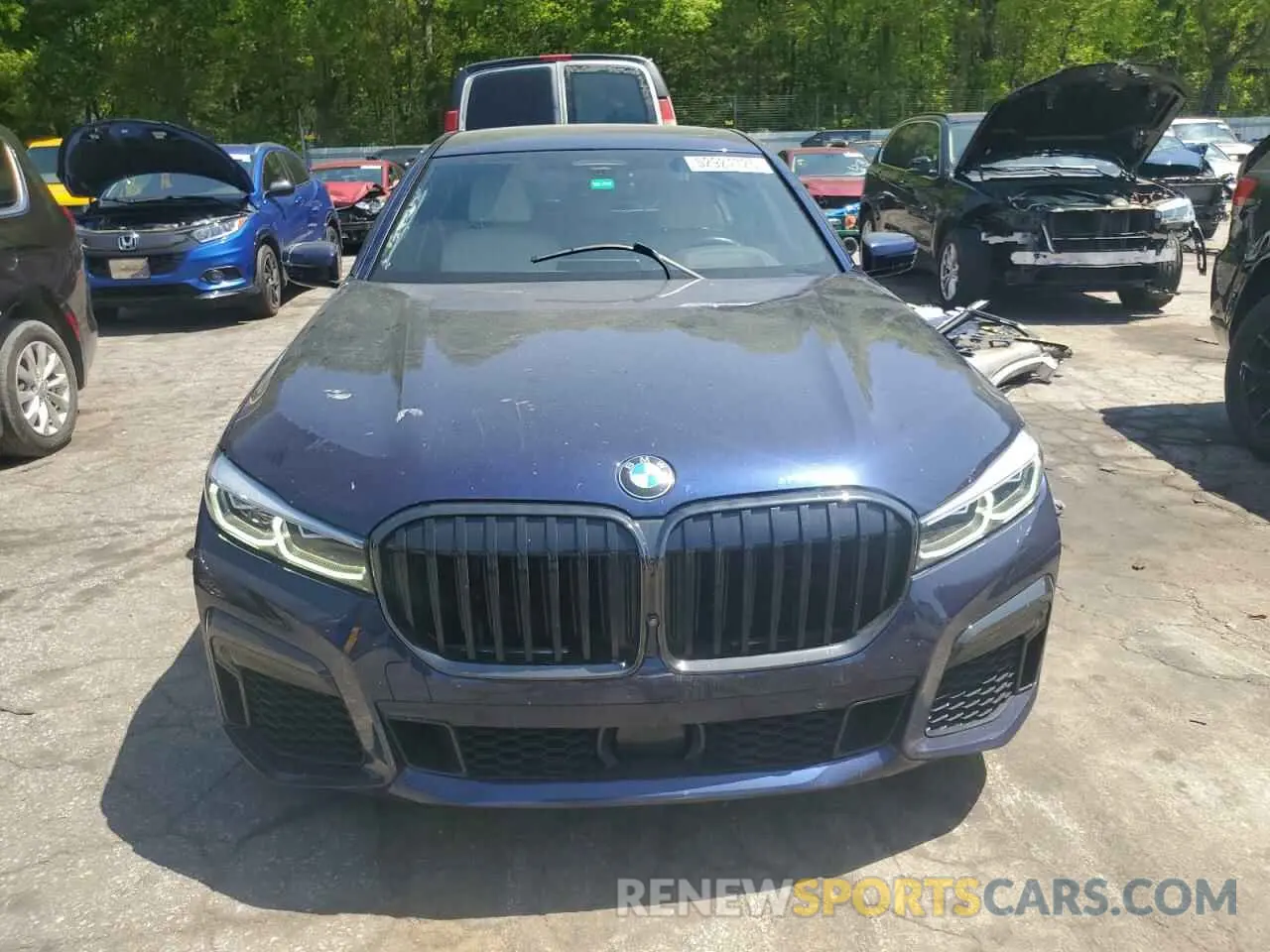 5 Photograph of a damaged car WBA7T2C05NCJ00773 BMW 7 SERIES 2022