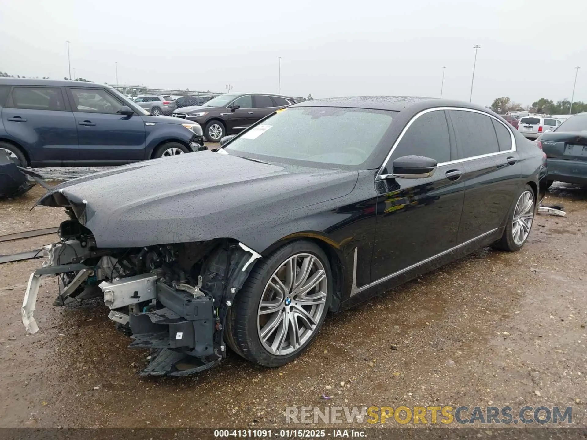 2 Photograph of a damaged car WBA7T2C06NCJ59265 BMW 7 SERIES 2022