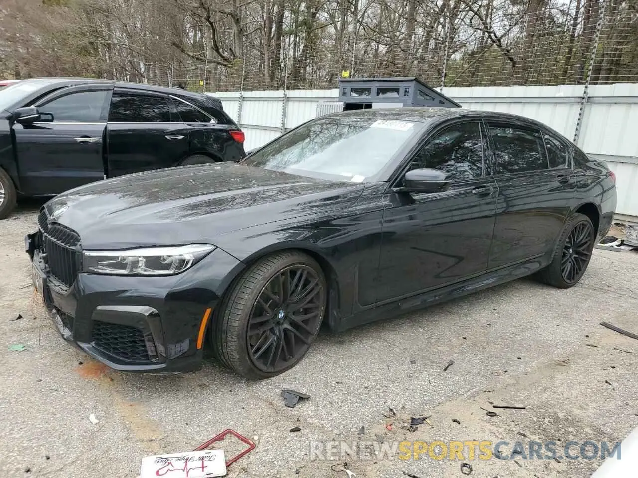 1 Photograph of a damaged car WBA7T2C06NCJ61260 BMW 7 SERIES 2022