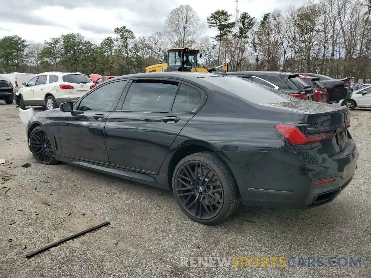 2 Photograph of a damaged car WBA7T2C06NCJ61260 BMW 7 SERIES 2022