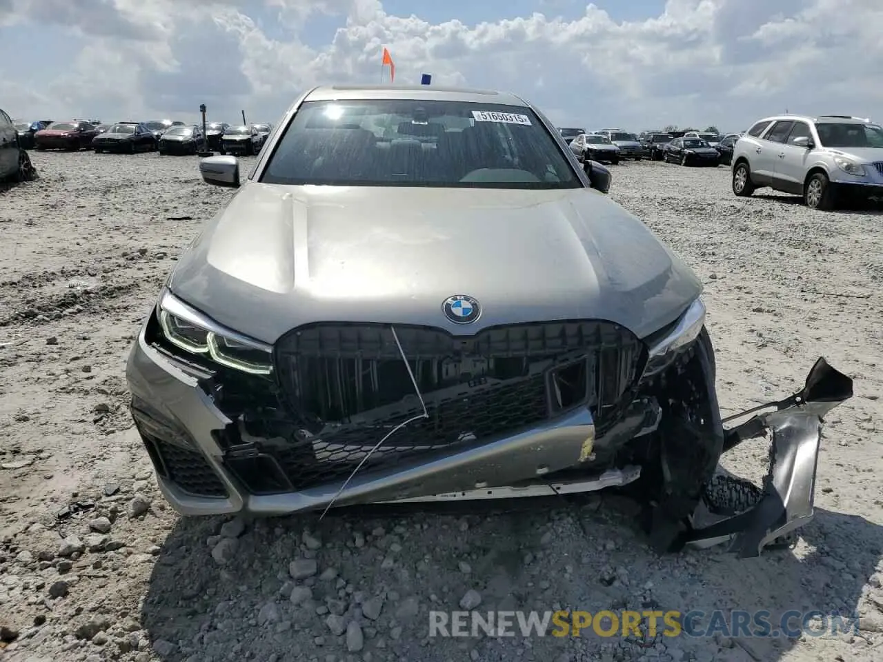 5 Photograph of a damaged car WBA7T2C09NCJ48292 BMW 7 SERIES 2022