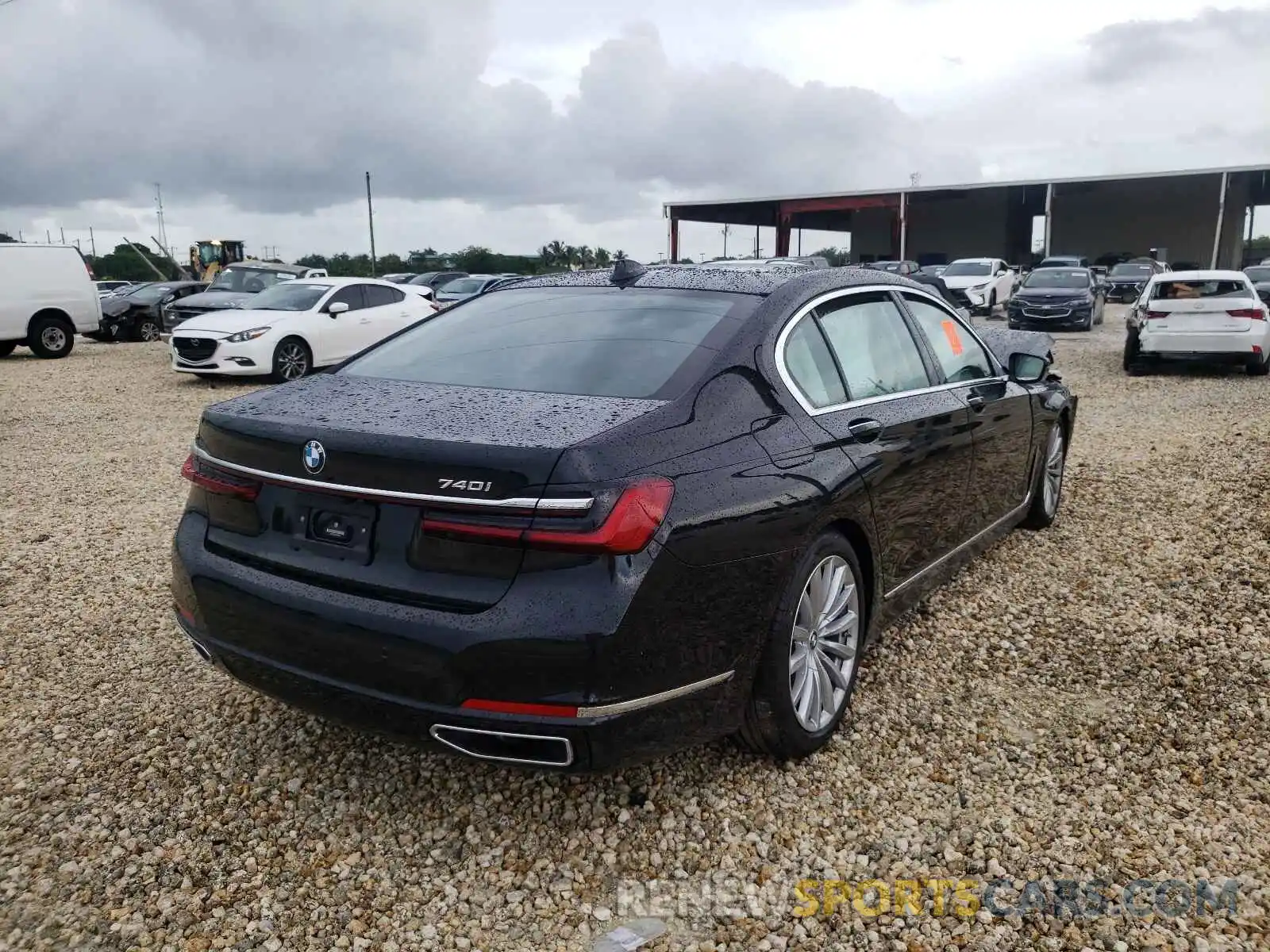 4 Photograph of a damaged car WBA7T2C0XNCH26032 BMW 7 SERIES 2022