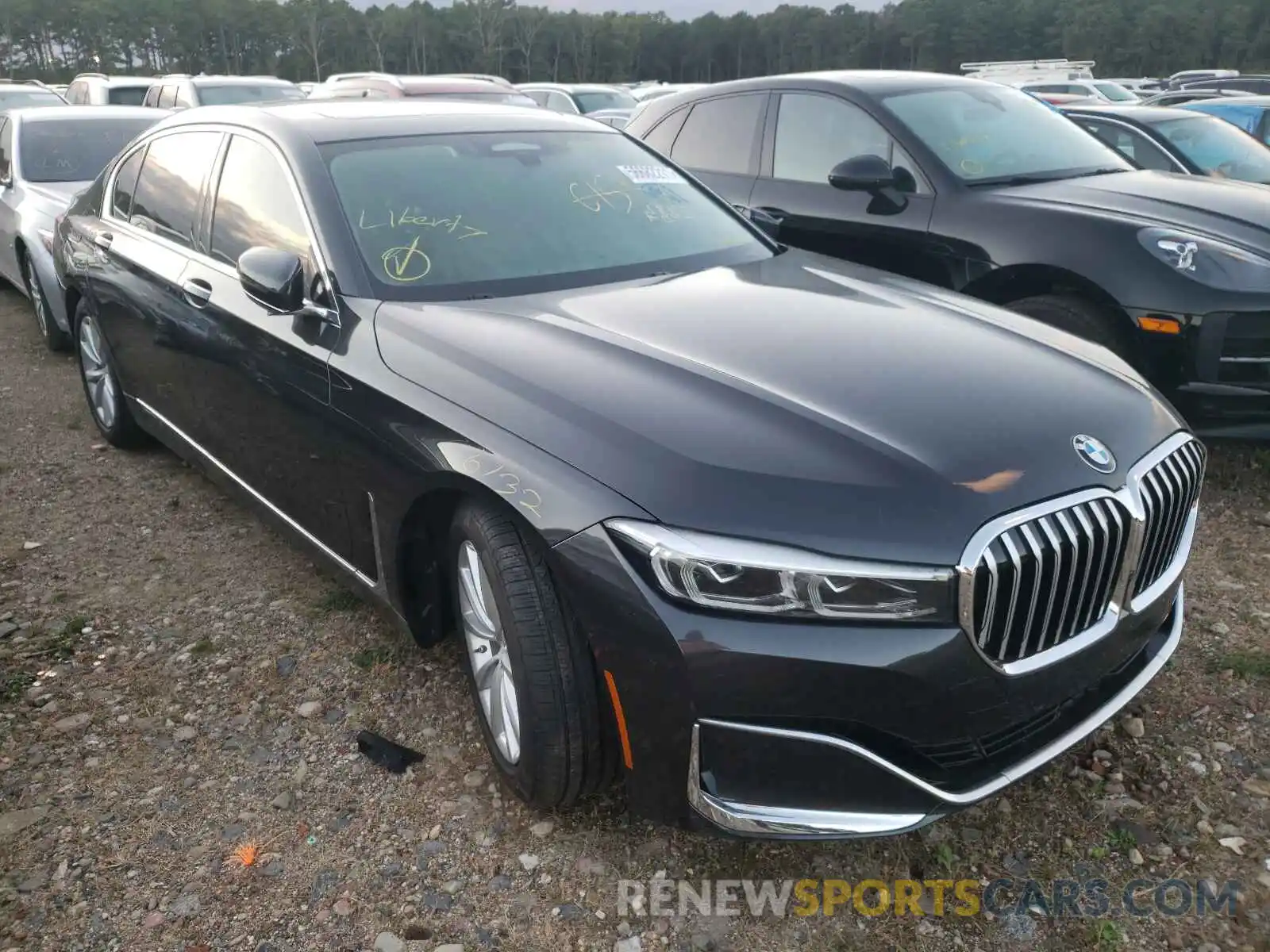 1 Photograph of a damaged car WBA7T4C02NCH17935 BMW 7 SERIES 2022