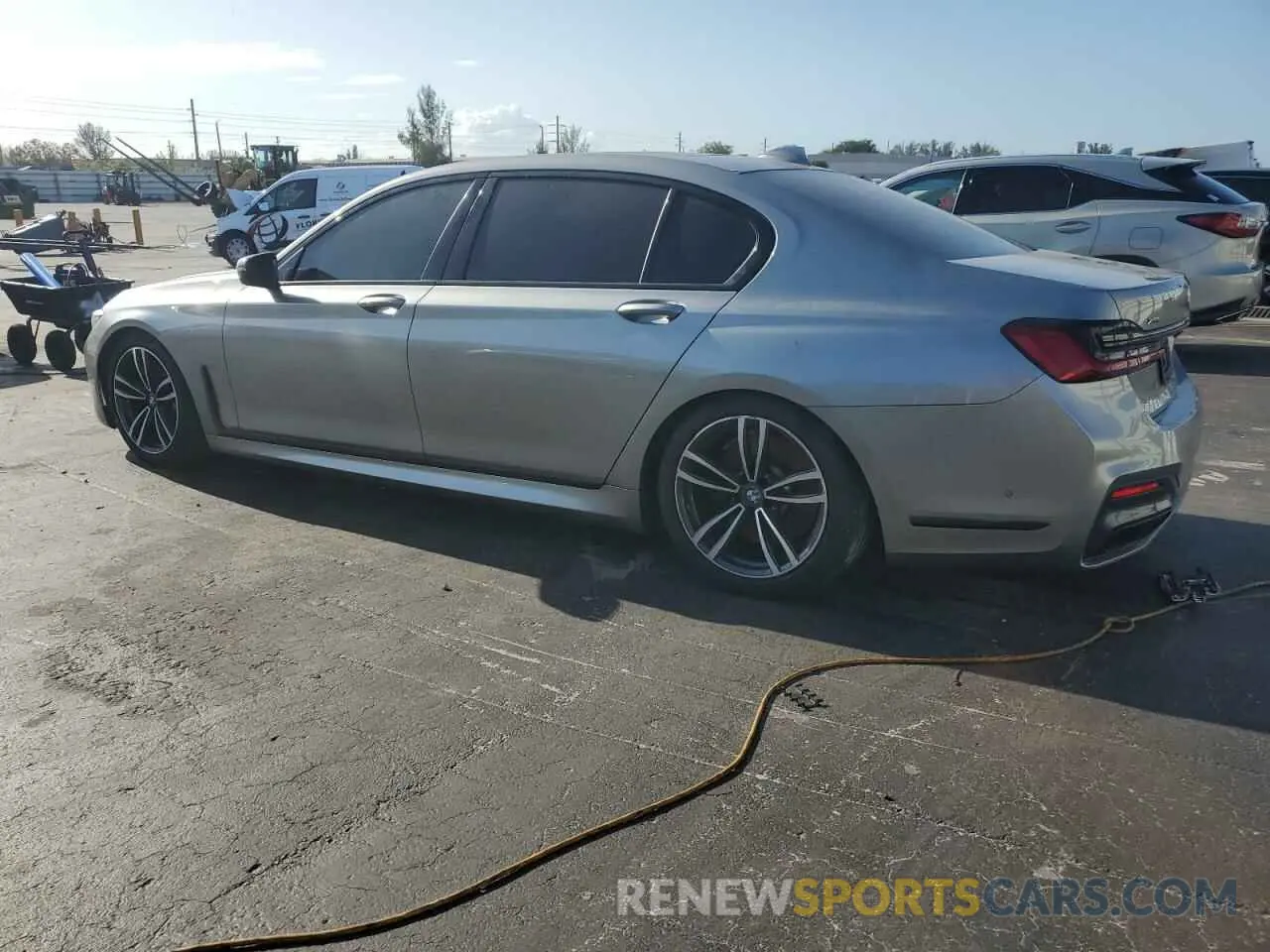 2 Photograph of a damaged car WBA7T4C03NCK85529 BMW 7 SERIES 2022