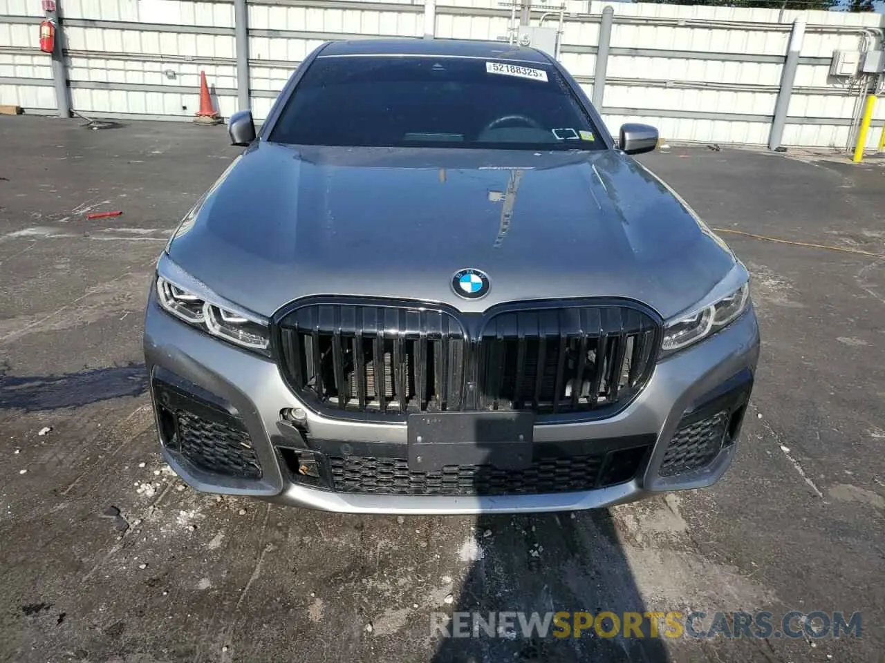 5 Photograph of a damaged car WBA7T4C03NCK85529 BMW 7 SERIES 2022