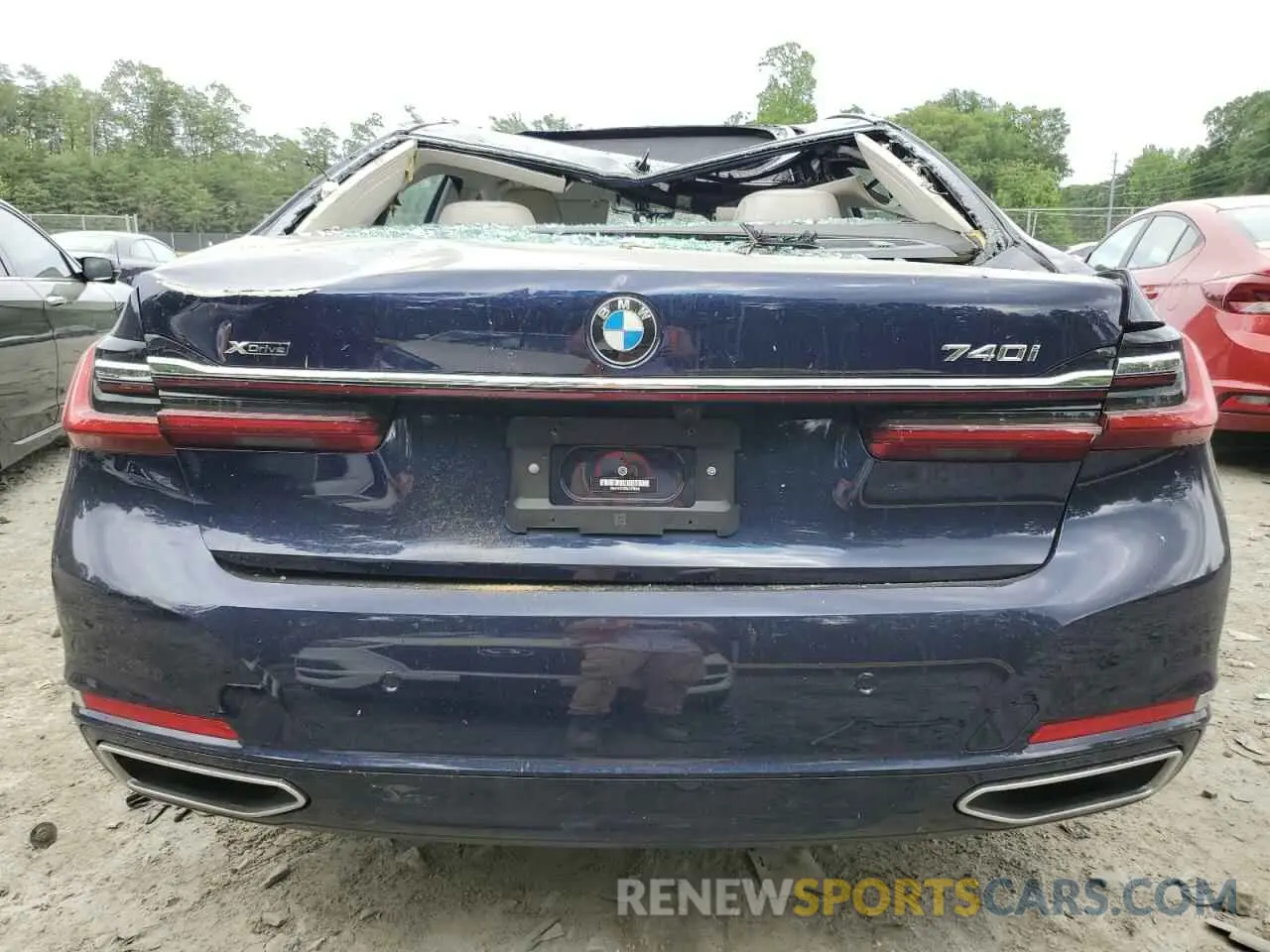 6 Photograph of a damaged car WBA7T4C06NCH78320 BMW 7 SERIES 2022