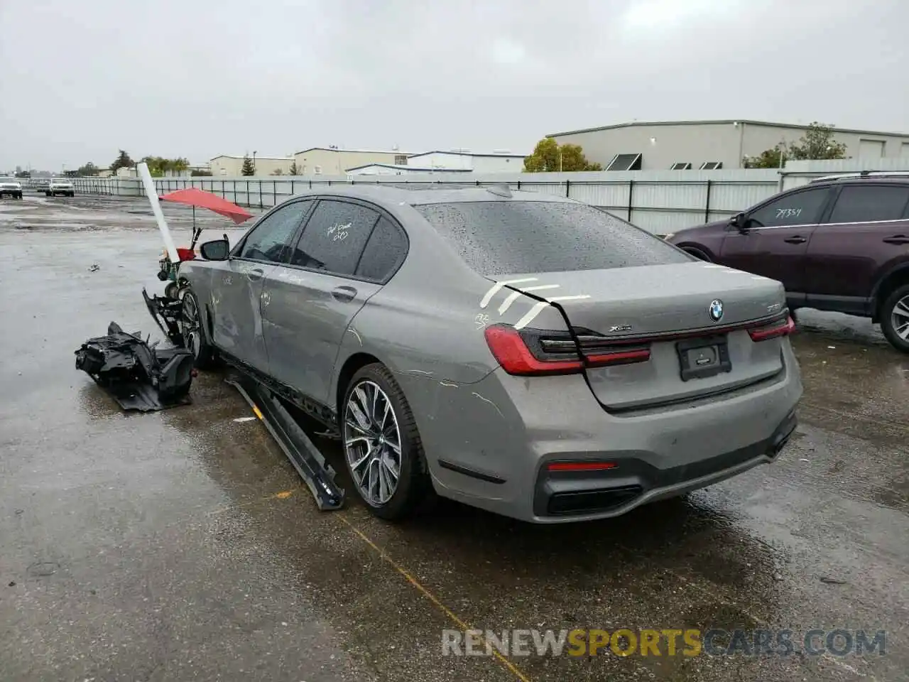 3 Photograph of a damaged car WBA7U2C08NCH36717 BMW 7 SERIES 2022