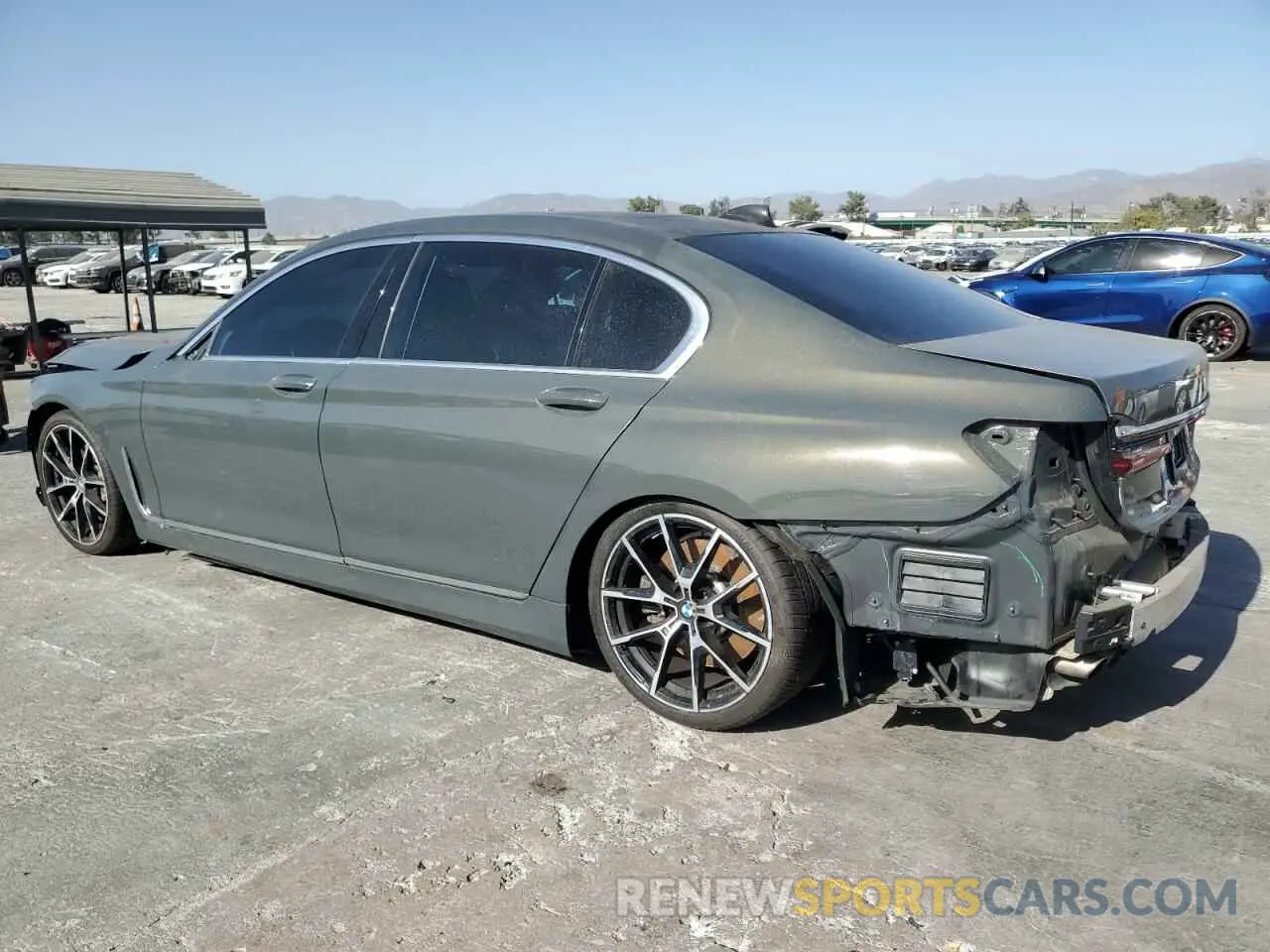 2 Photograph of a damaged car WBA7U2C09NCH65451 BMW 7 SERIES 2022