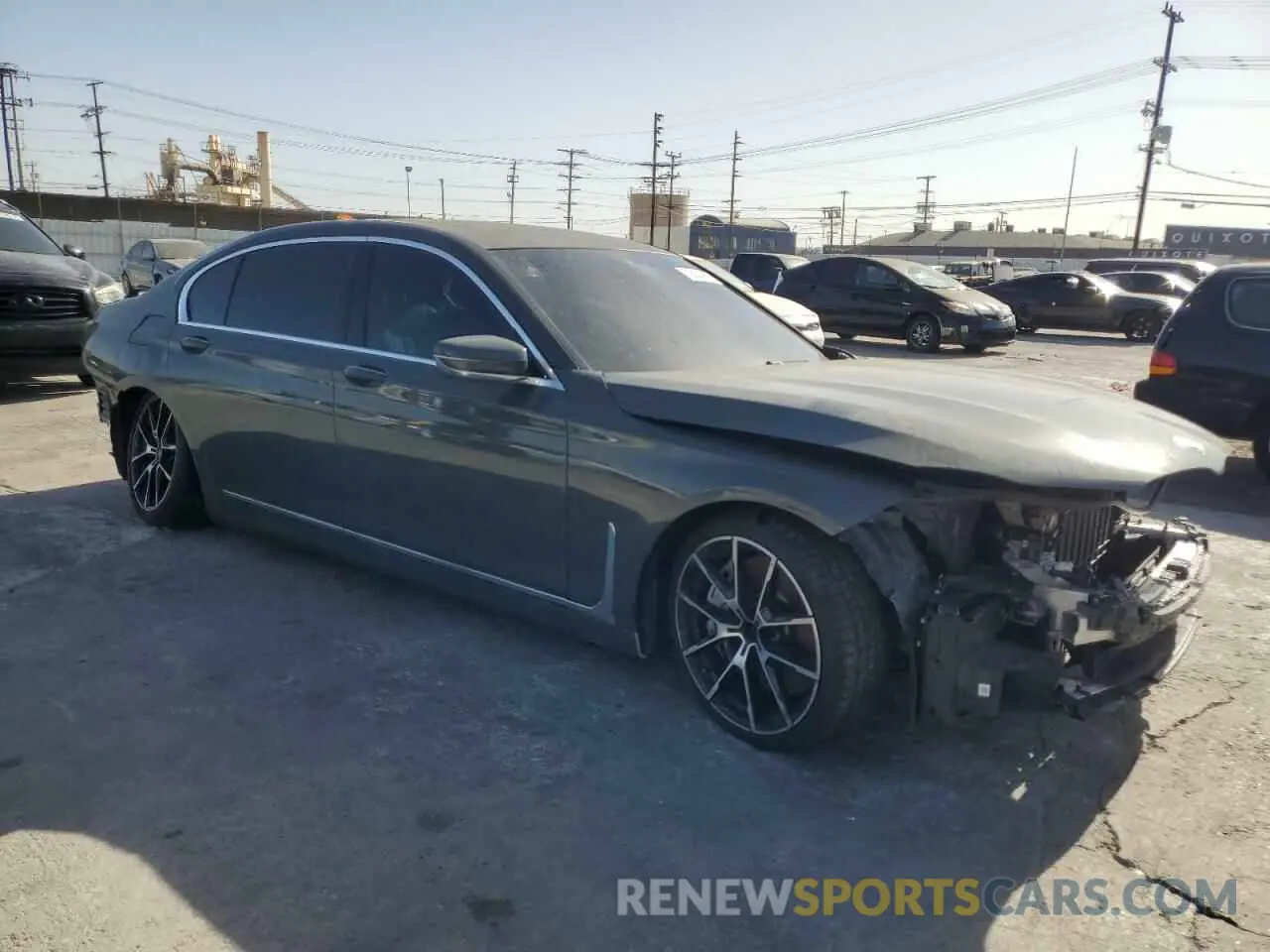 4 Photograph of a damaged car WBA7U2C09NCH65451 BMW 7 SERIES 2022
