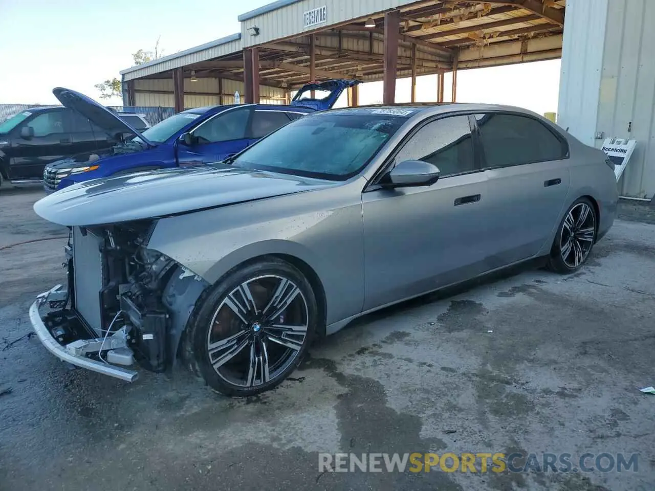 1 Photograph of a damaged car WBA23EH03PCN09717 BMW 7 SERIES 2023