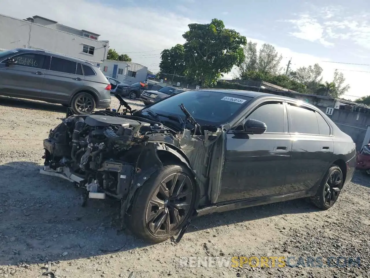 1 Photograph of a damaged car WBA23EH09PCM61561 BMW 7 SERIES 2023