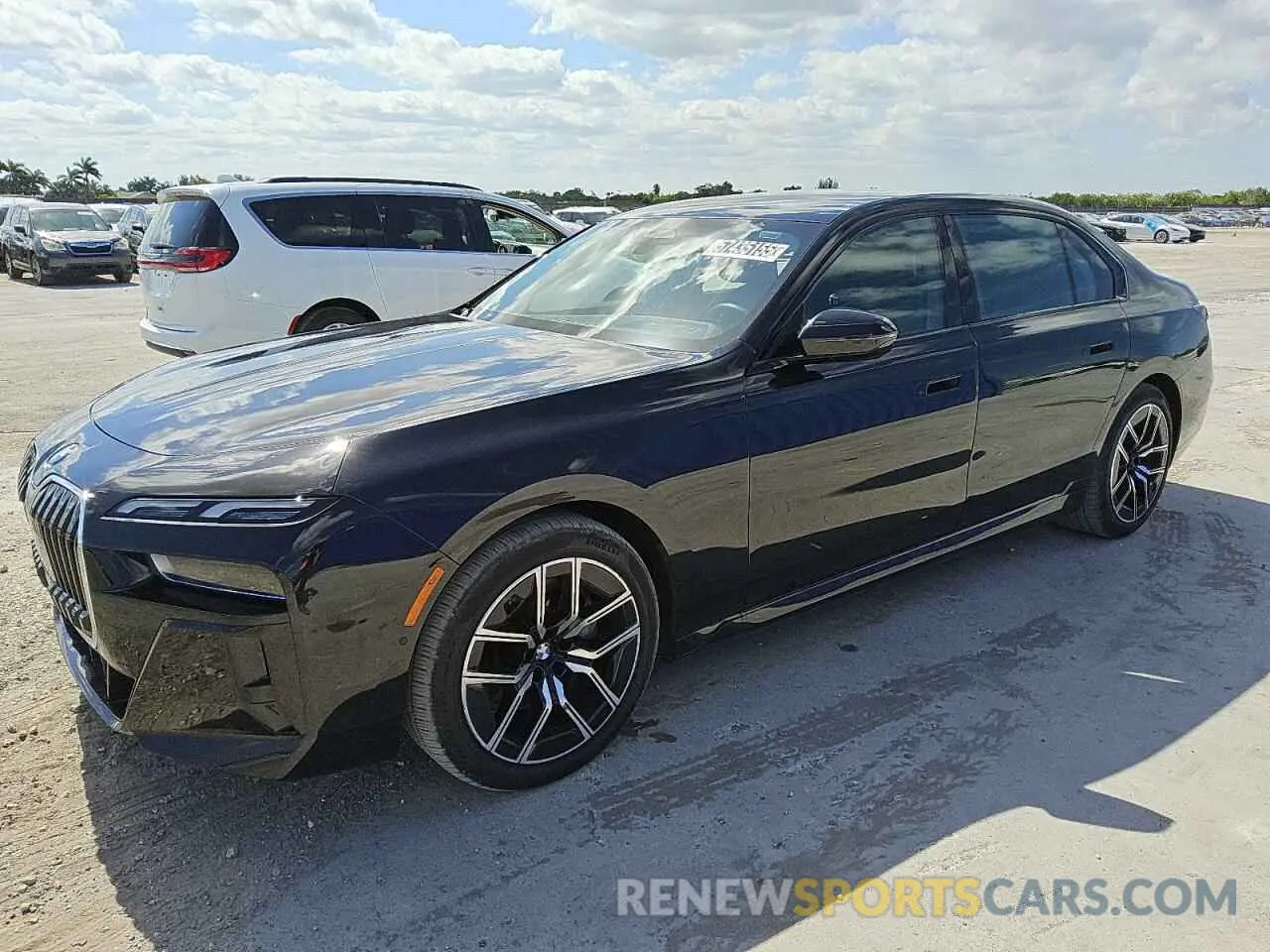 1 Photograph of a damaged car WBA23EH06RCS39787 BMW 7 SERIES 2024