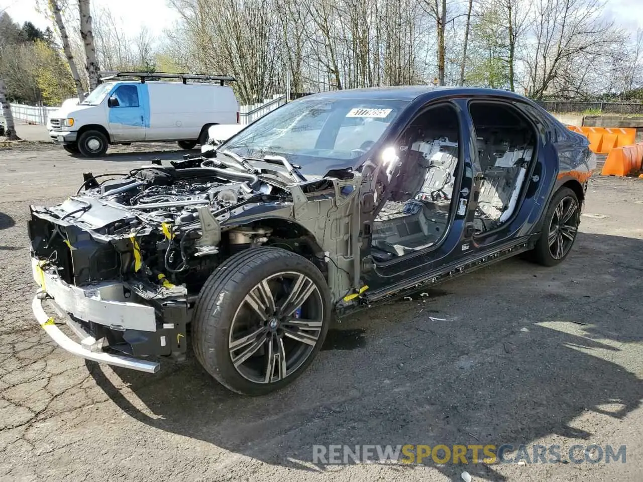 1 Photograph of a damaged car WBA23EH09RCR07226 BMW 7 SERIES 2024