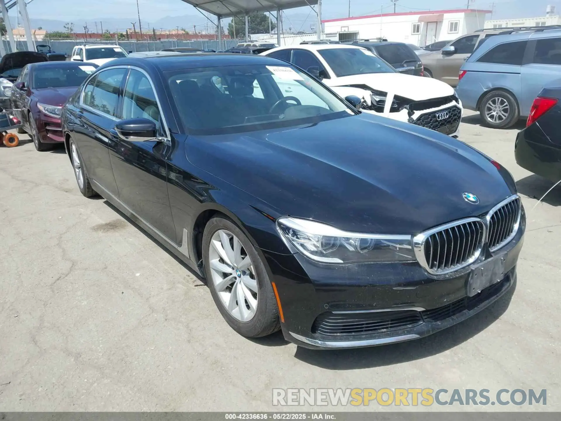 1 Photograph of a damaged car WBA7E2C56KB216989 BMW 740I 2019